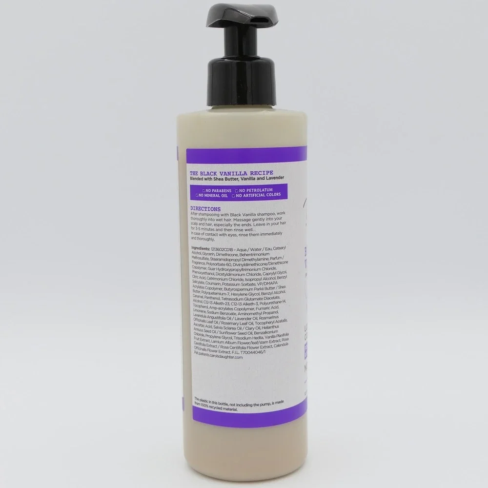 Carol's Daughter Black Vanilla Luscious Moisture Conditioner 12 oz Pump Bottle
